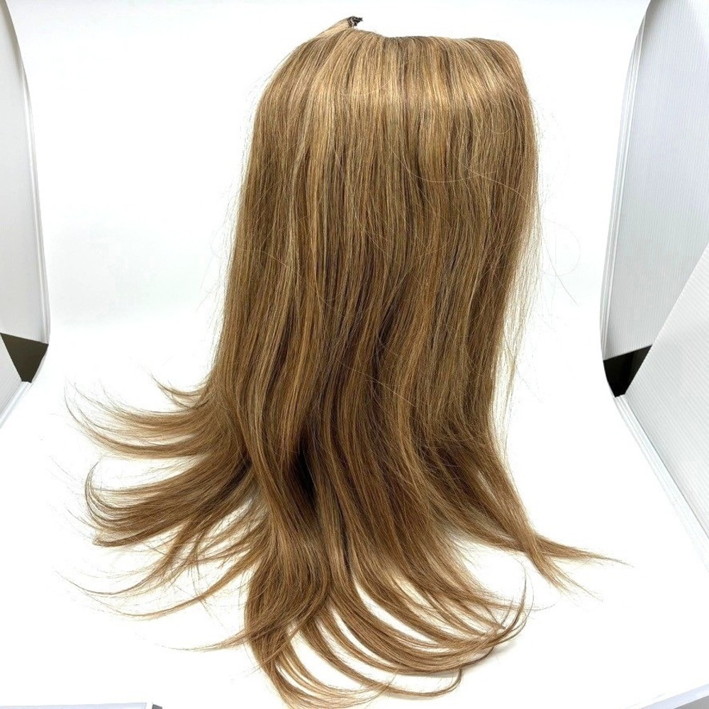 Glam Seamless U-Part Wig Sunkissed Highlight 16" 100% Human Hair NEW